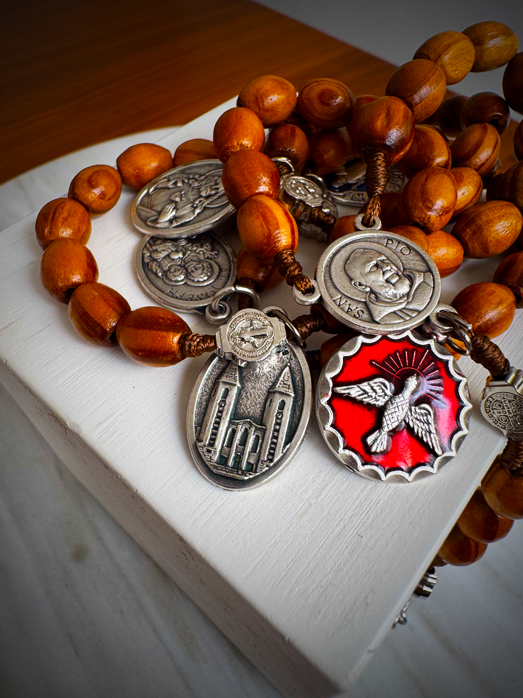 ROSARIO RELIQUIA PADRE PIO - Image 4